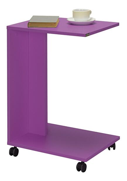  Příruční stolek Losuku 1 (fialová)