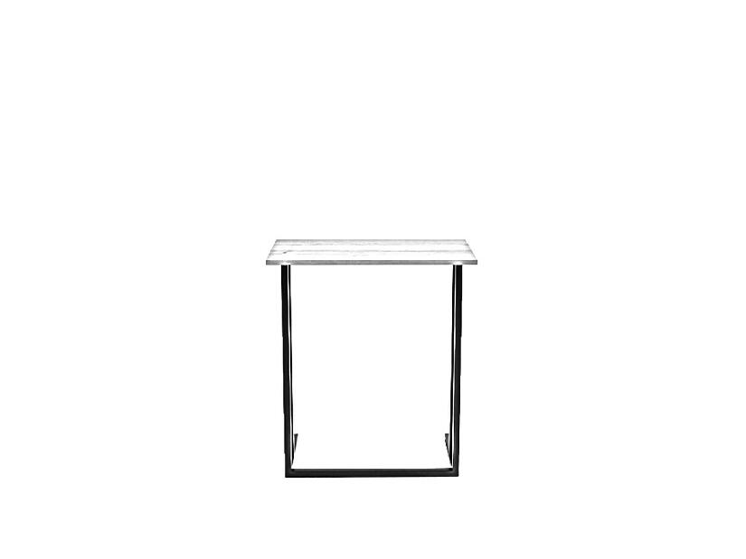  Příruční stolek Nusene (ořech + černá)