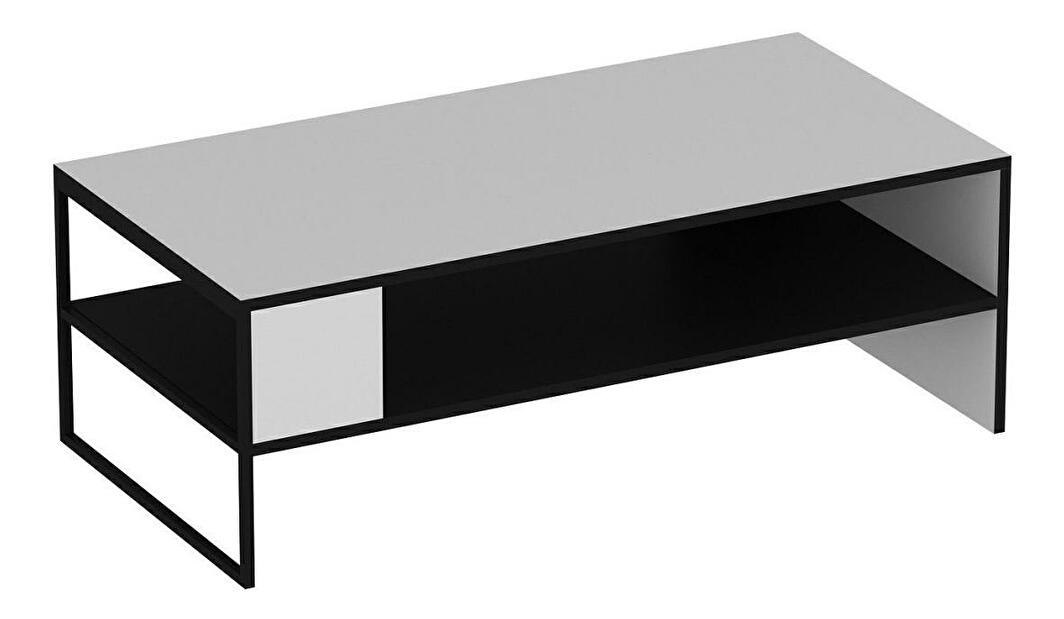  Konferenční stolek Bumemu 1 (bílá + černá)