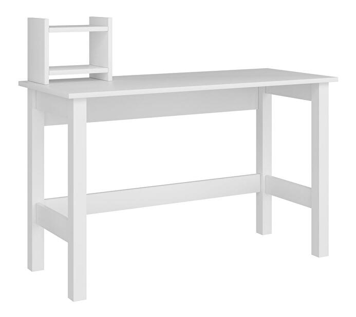 Psací stolík Mikima 3 (bílá + černá)