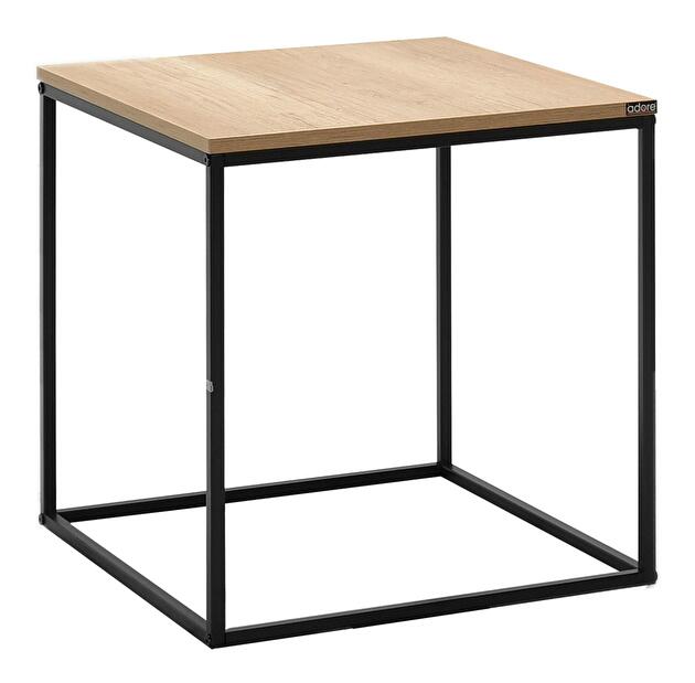  Příruční stolek Losuku 8 (ořech + černá)
