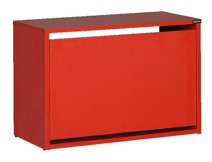 Botník (skříňka na boty) Tosina 1 (červená)