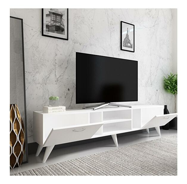  TV stolek/skříňka Kadole 1 (bílá)