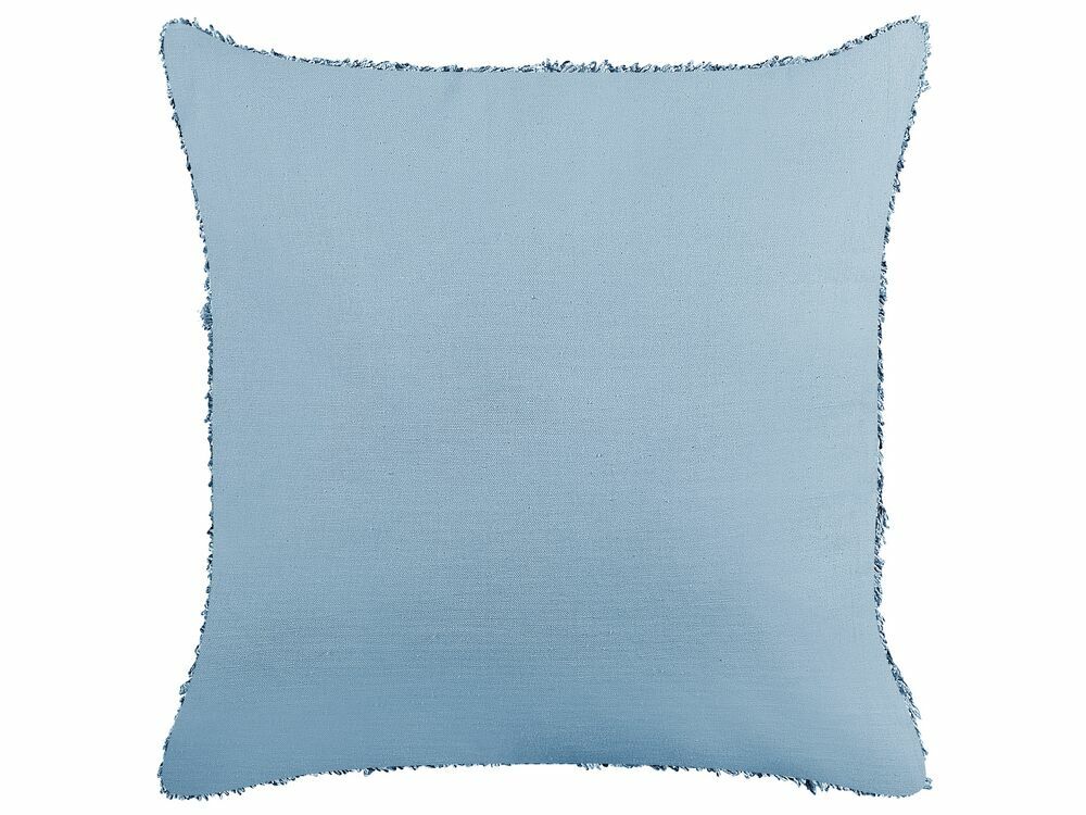 Sada 2 ozdobných polštářů 45 x 45 cm Rodeo (modrá)