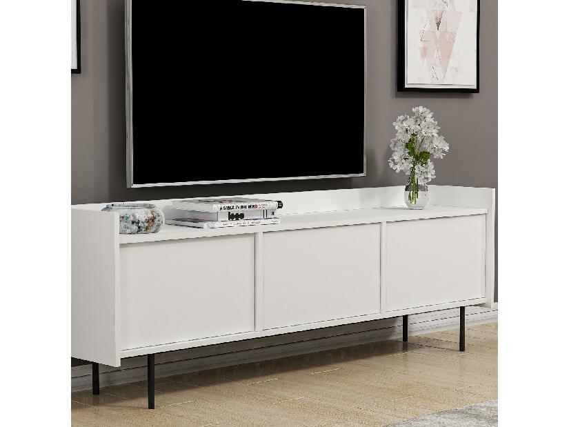  TV stolek/skříňka Keseno (bílá)