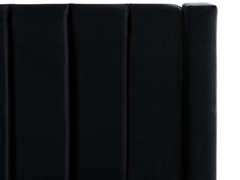 Manželská postel 160 cm Noya (černá)