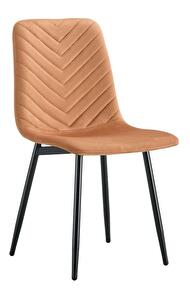 Jídelní židle Rameta 2 (terakota + černá)