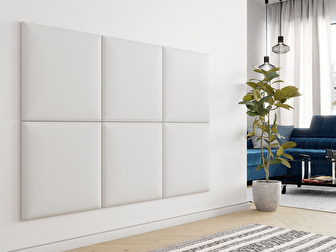 Čalouněný panel Pag 60x60 cm (biela) *výprodej