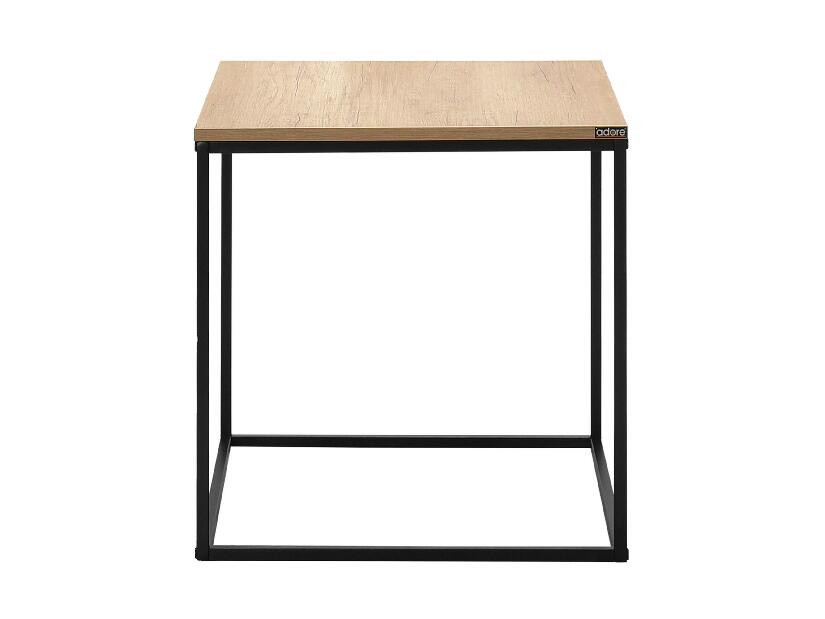  Příruční stolek Losuku 8 (ořech + černá)