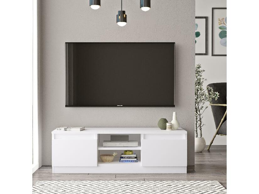  TV stolek/skříňka Badunu (bílá)