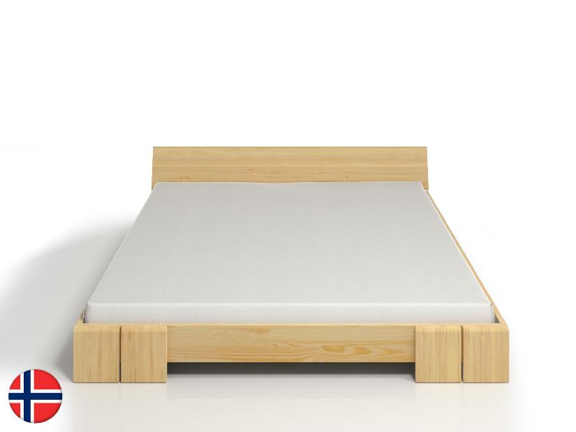 Jednolůžková postel 90 cm Naturlig Galember Long (borovice) (s roštem)
