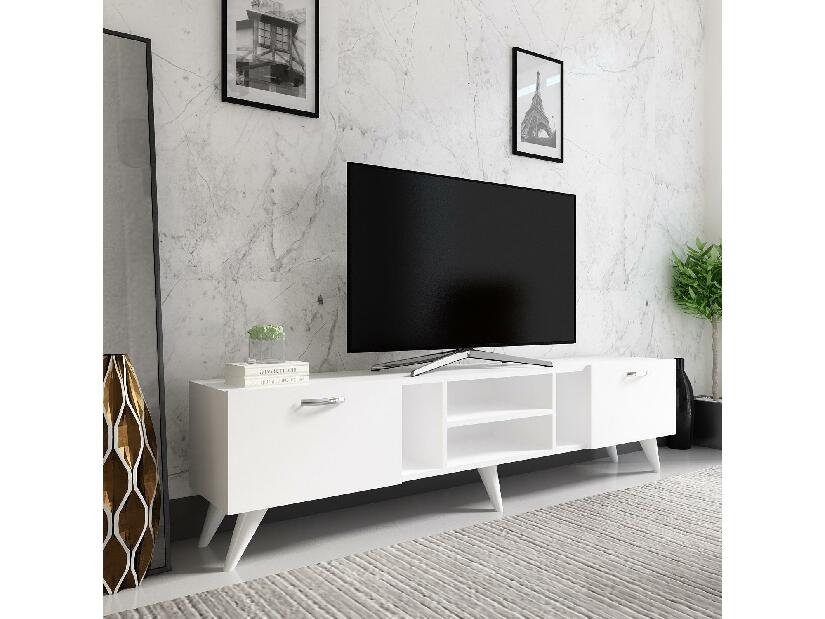 TV stolek/skříňka Kadole 1 (bílá)