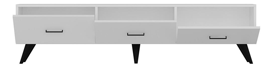  TV stolek/skříňka Lisapu (bílá)