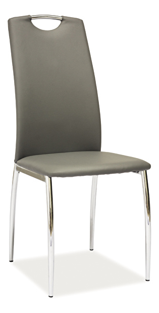 Jídelní židle H-622 (ekokůže šedá)