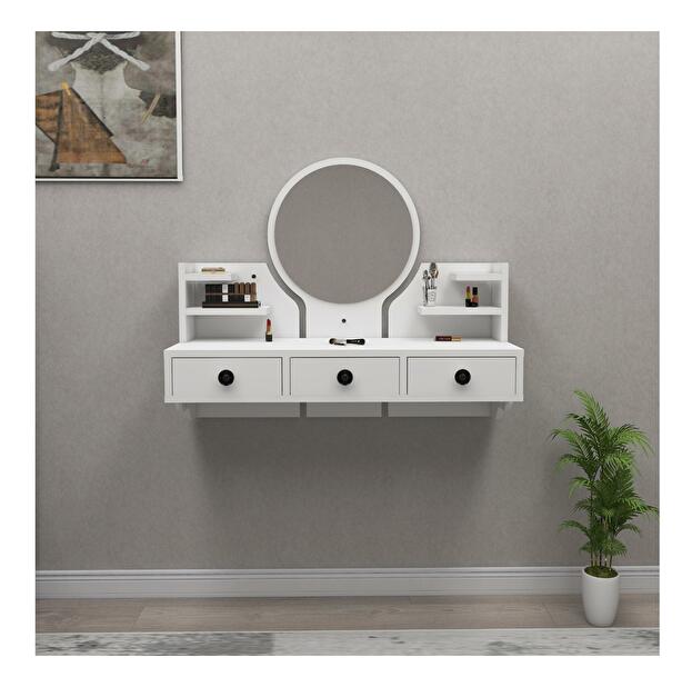  Toaletní stolek Makole (bílá)