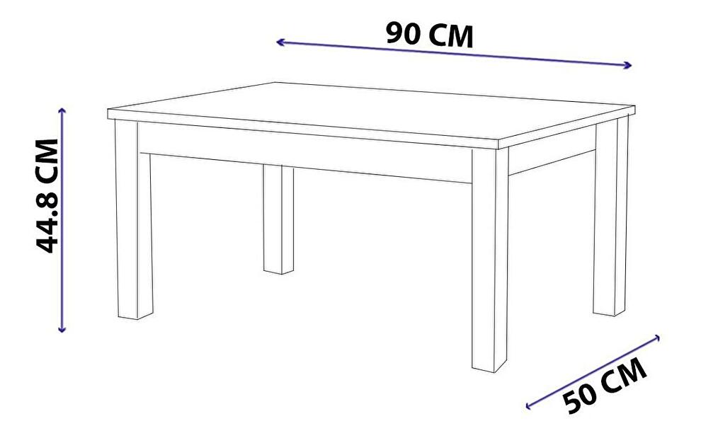  Konferenční stolek Sabasu 1 (bílá)