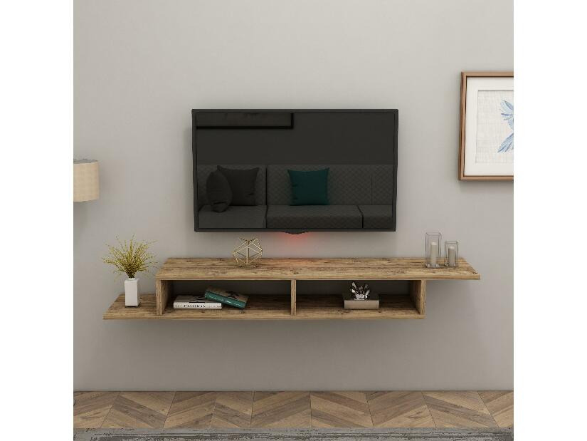  Závěsný TV stolek Tuloli (borovice atlantická)