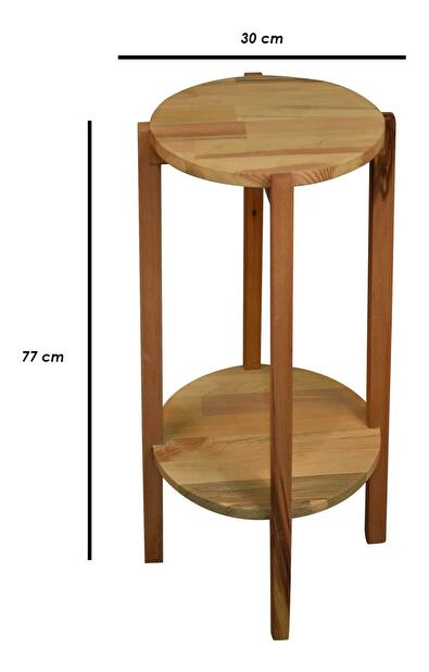  Příruční stolek Misamu (buk + borovice)