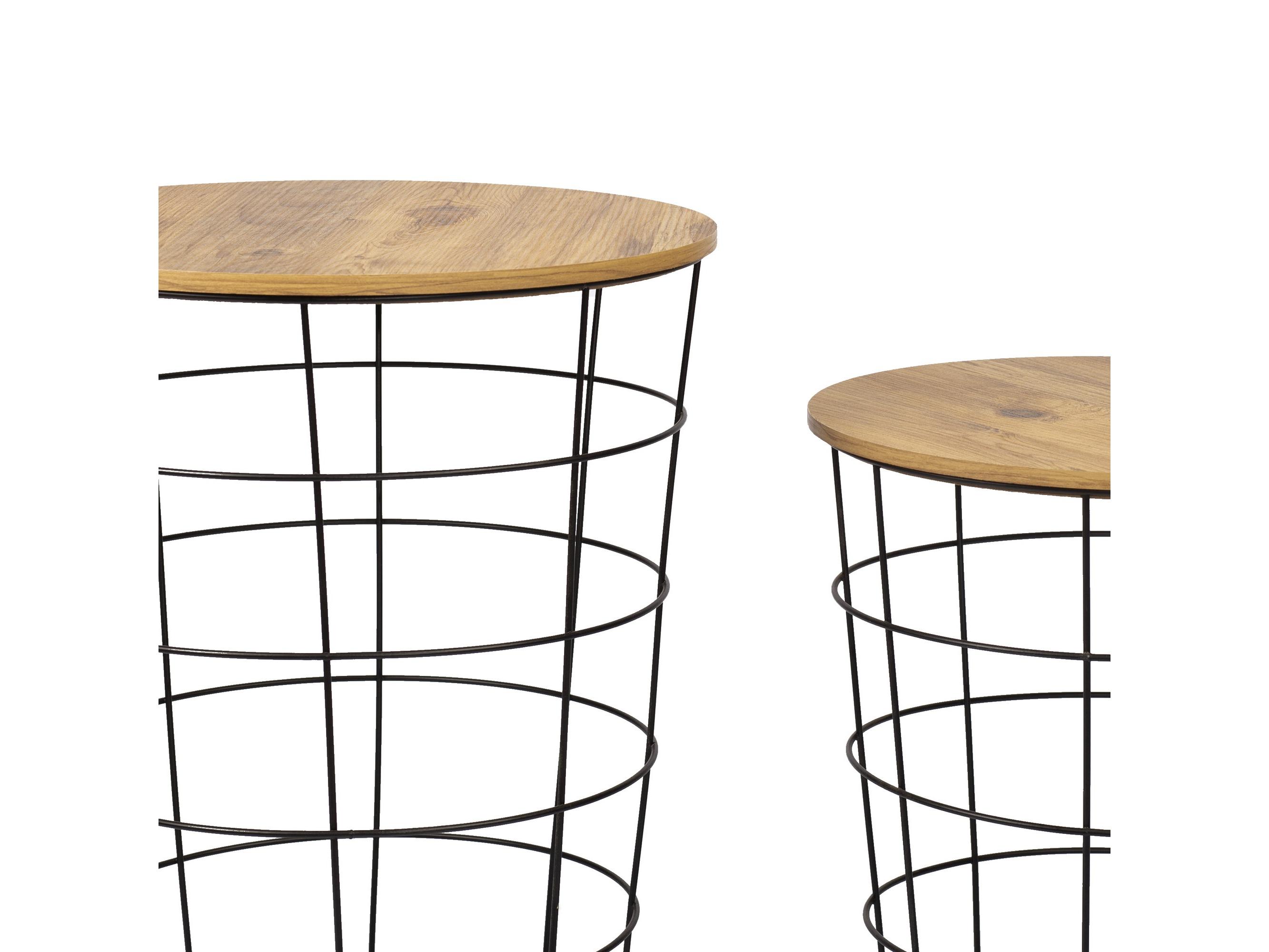  Konferenční stolek Lilepe (borovice atlantická + černá)