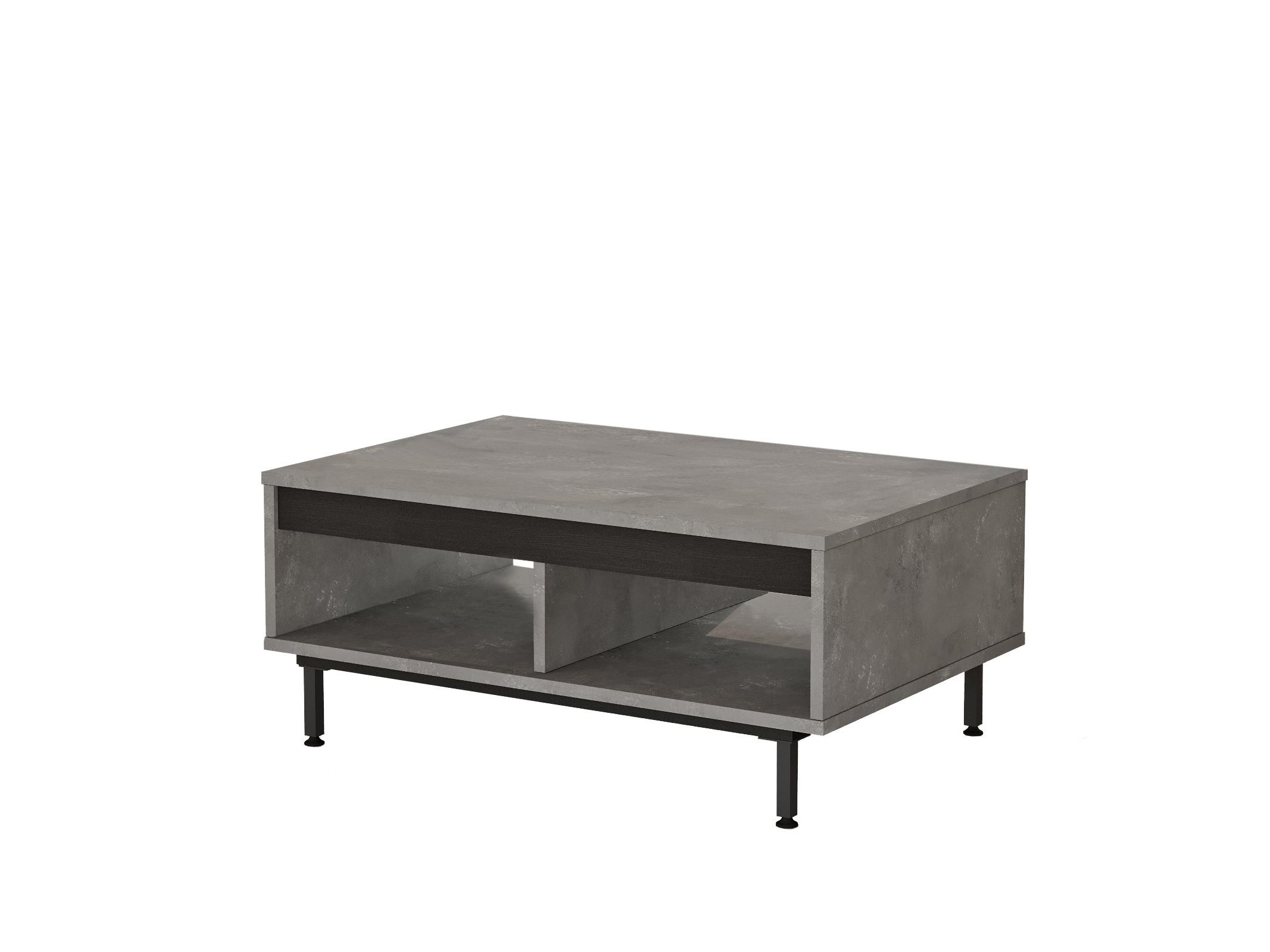  Konferenční stolek Dopabi (šedá + černá)