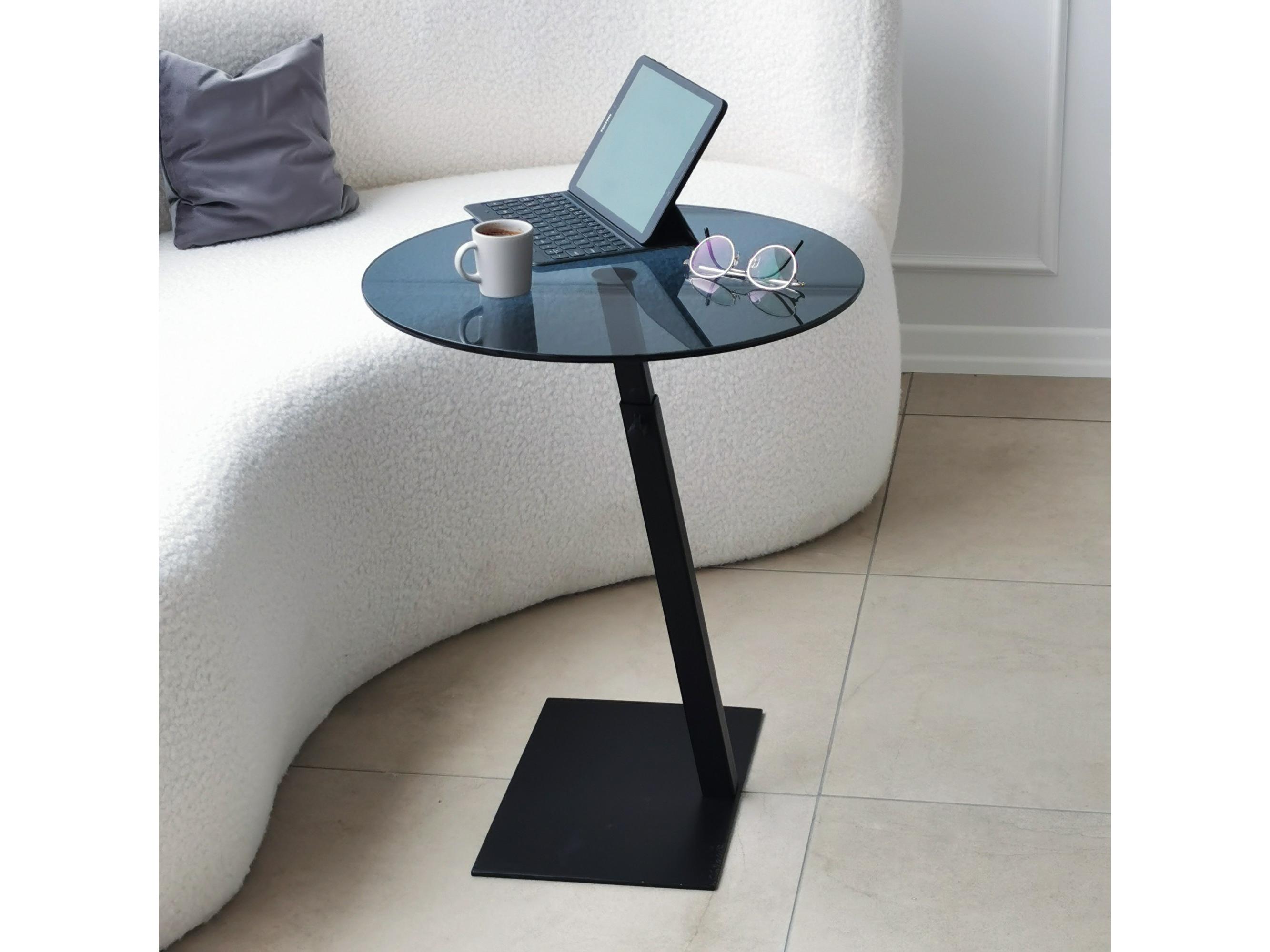 Konferenční stolek Flack (černá)