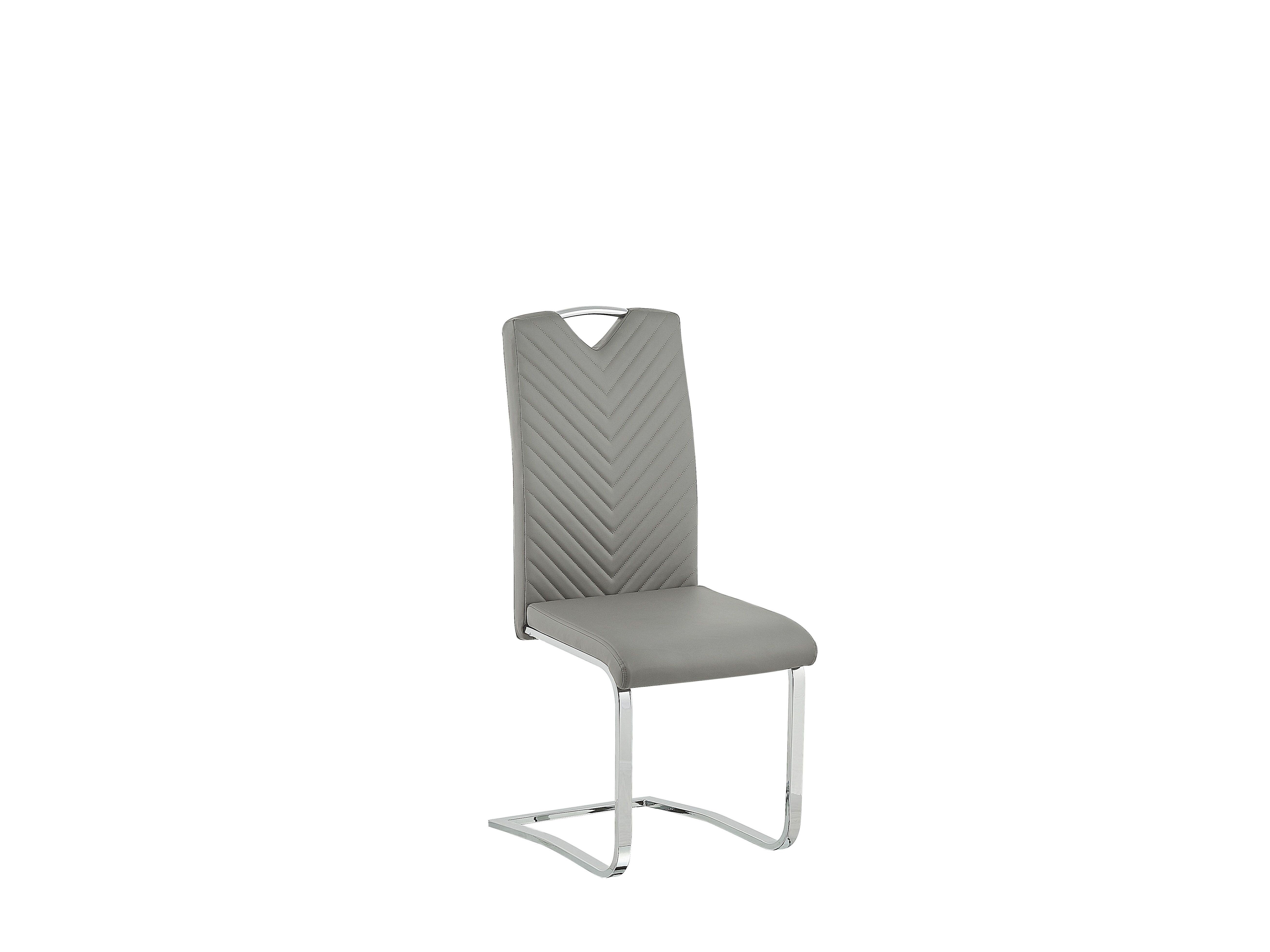 Set 2 ks. jídelních židlí PINACCO (šedá)