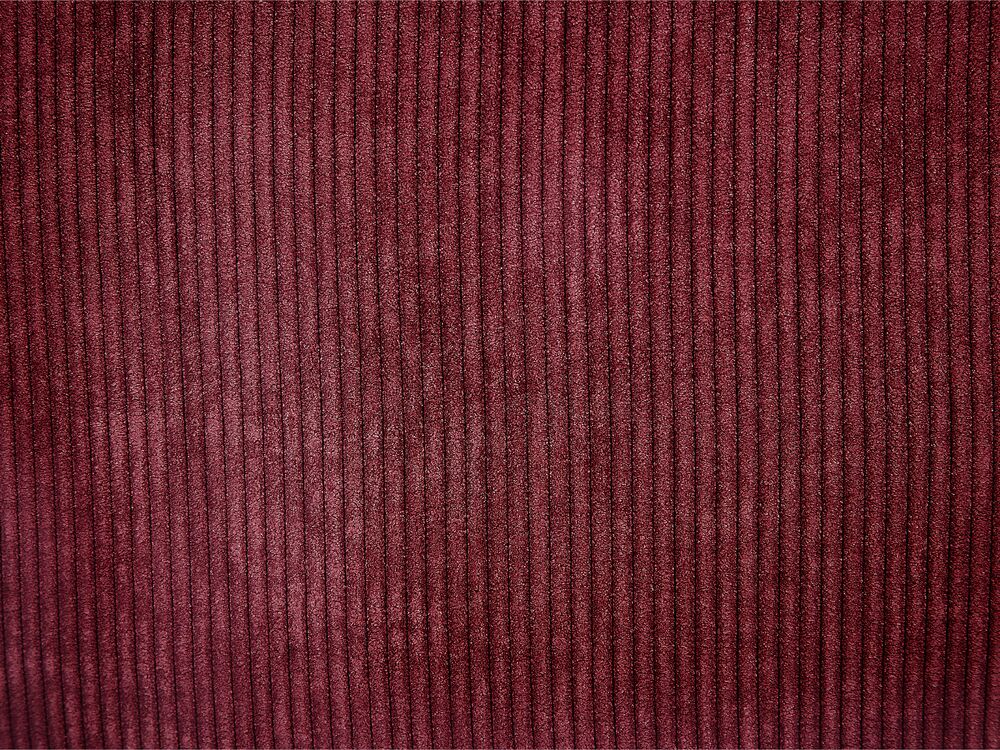 Sada 2 ozdobných polštářů 47 x 27 cm Zinny (červená)