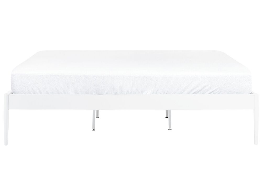Manželská postel 180 cm Victoire (bílá) (s roštem)