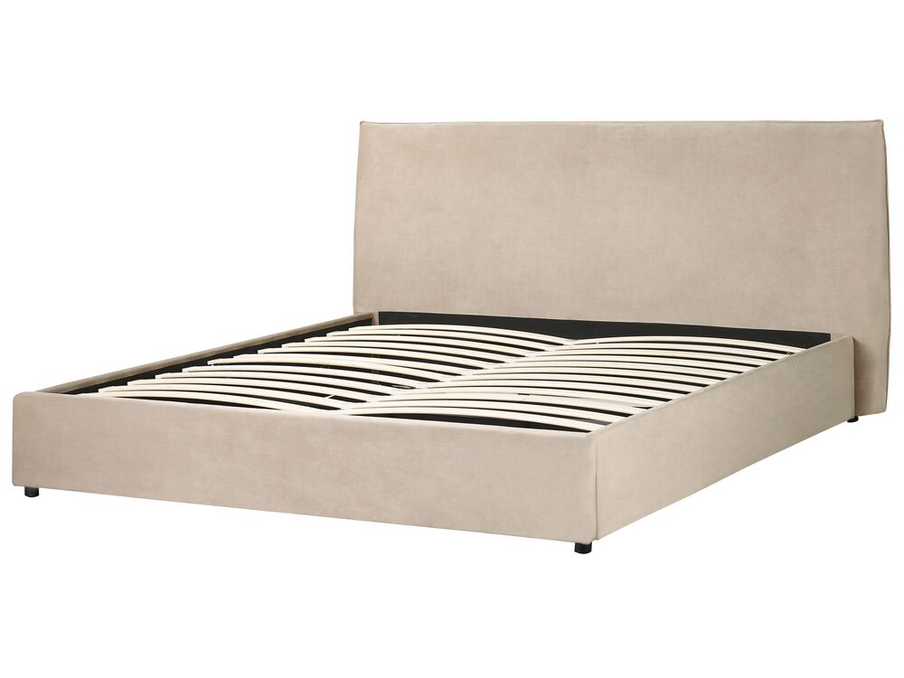 Manželská postel 180 cm Lavza (béžová)