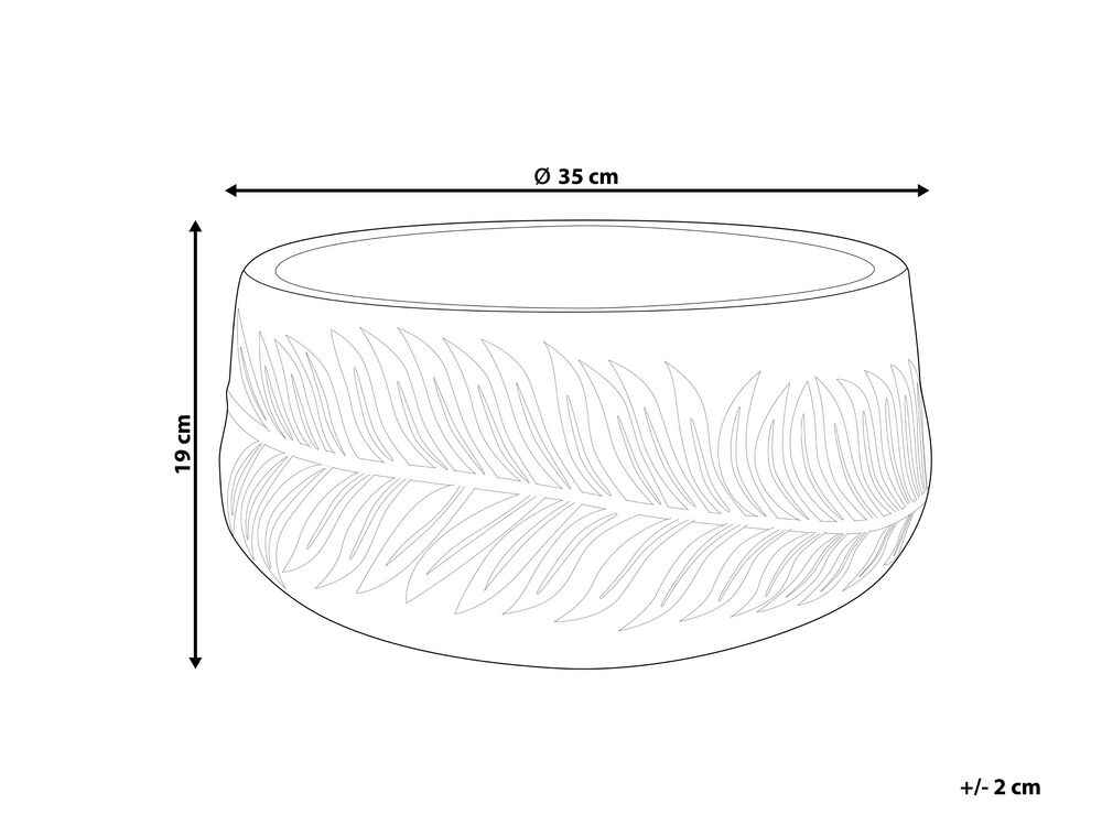 Květináč 19 cm Fiero (šedá)