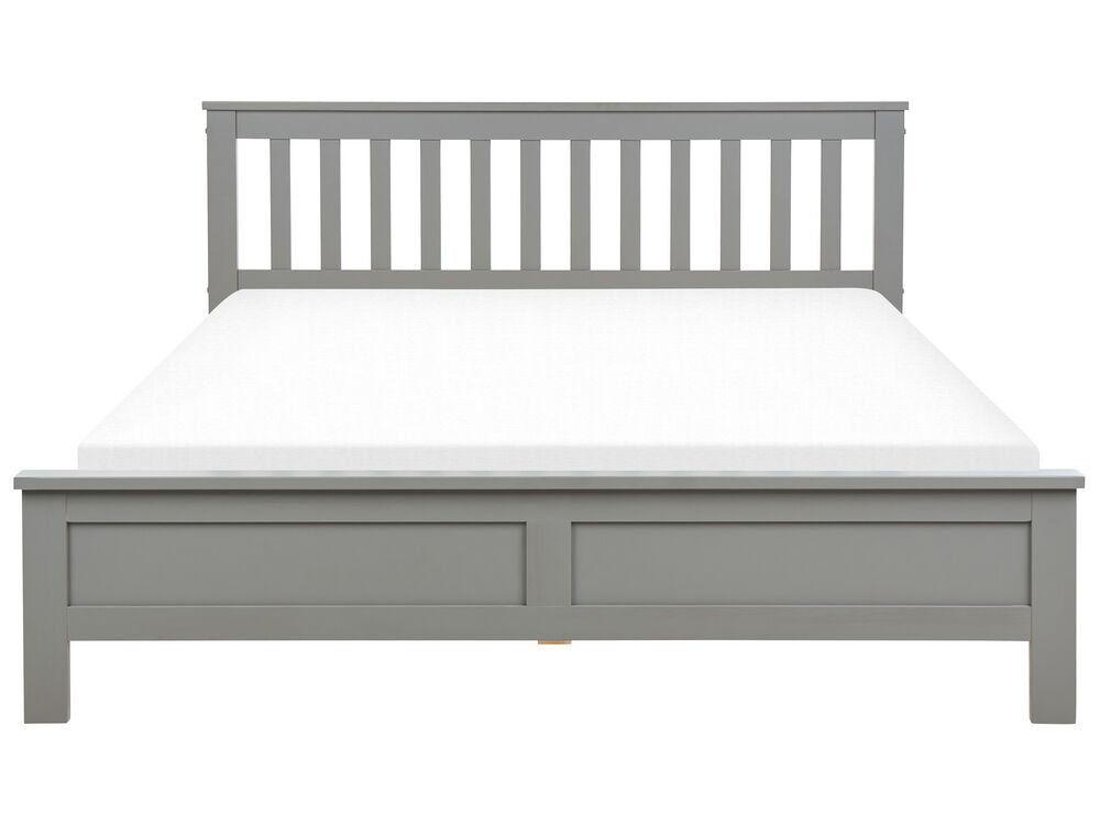 Manželská postel 160 cm Maye (šedá)