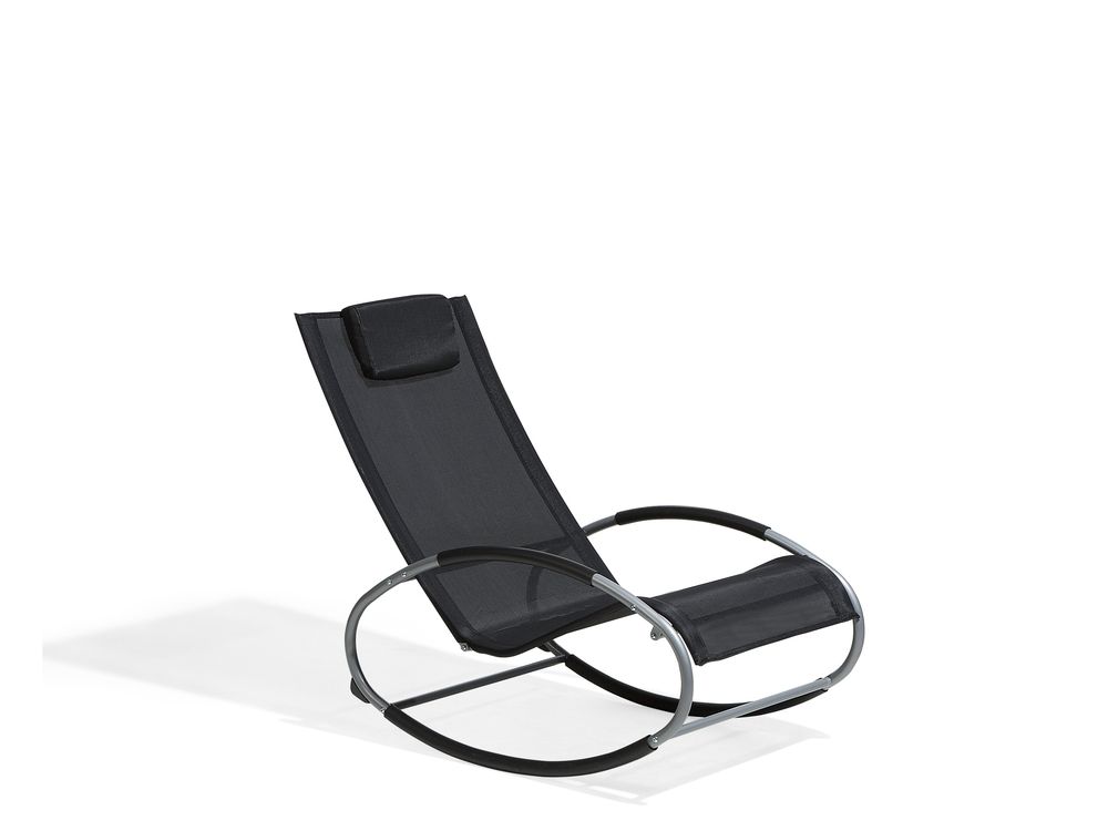 Zahradní židle Capo (černá)