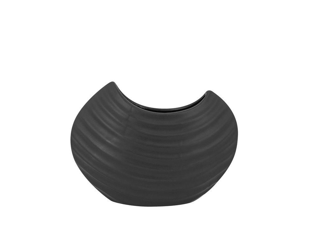 Váza DANVILLE 19 cm (sklolaminát) (černá)