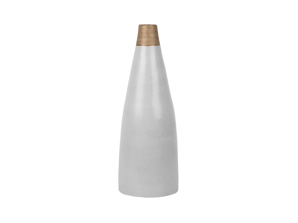 Váza ERODE 53 cm (keramika) (šedá)