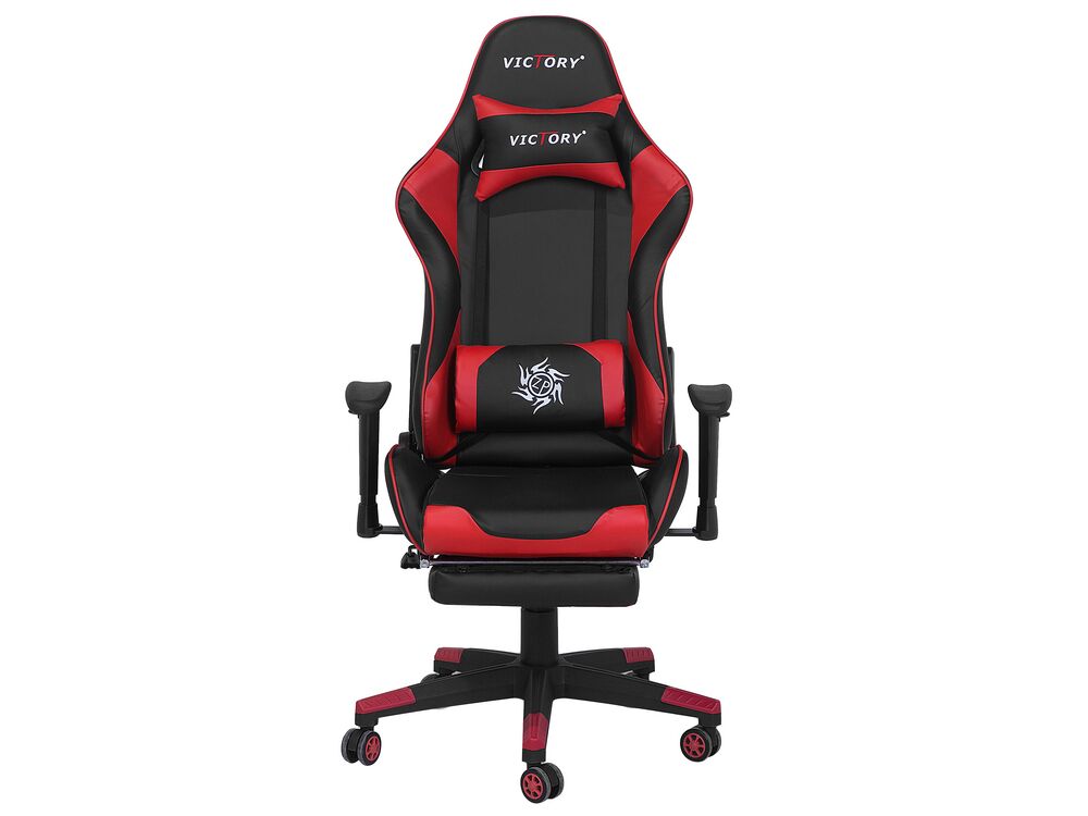 Kancelářská židle Vittore (černá + červená)