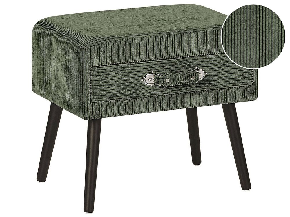 Noční stolek EUTA (zelená)