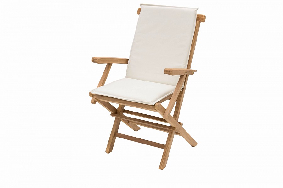 Zahradní sestava Ivory Balcony II. 1+2 (Teak) *polštářky zad ZDARMA