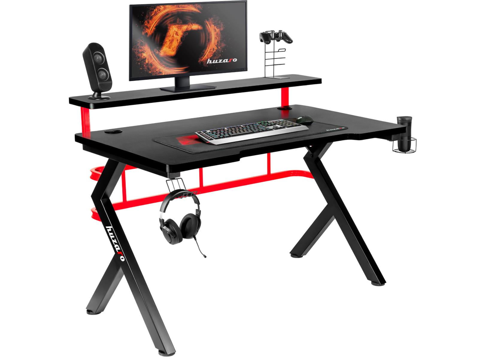 PC stolek Hyperion 5.0 (černá + červená)