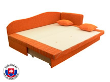 Rozkládací postel (válenda) 80 až 160 cm Kathrin (s molitanovou matrací) (P)