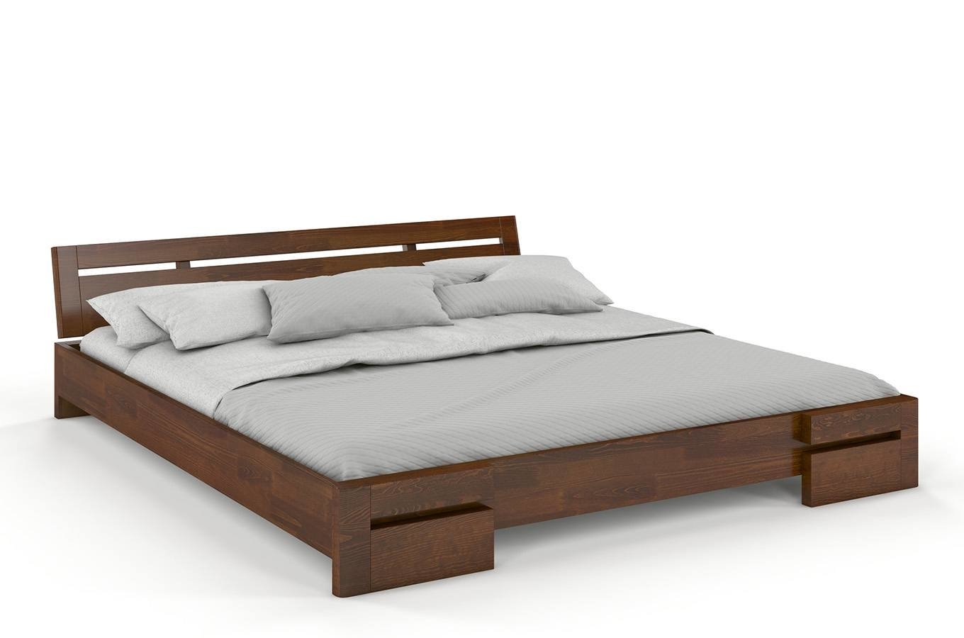 Manželská postel 160 cm Naturlig Bokeskogen (borovice)