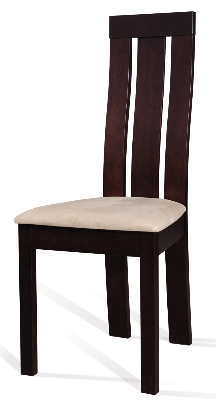 деревянный стул с высокой спинкой