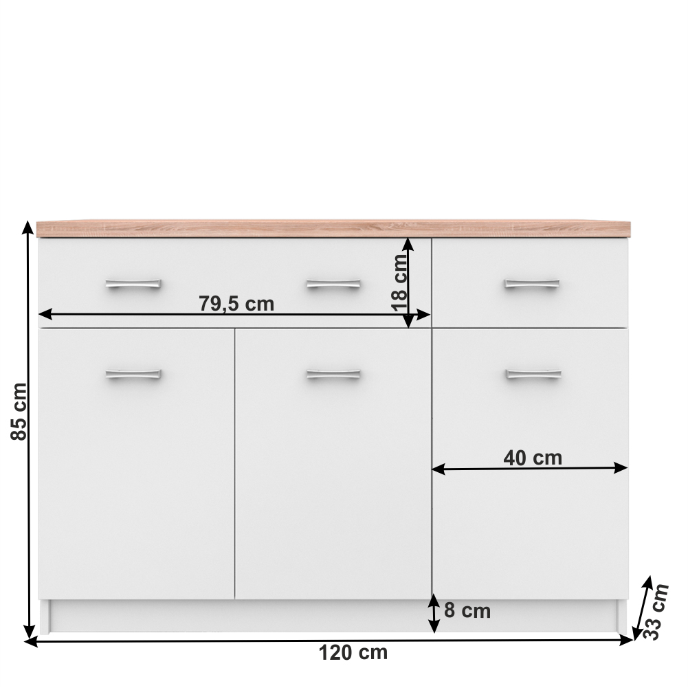 Komoda Timmy Typ 07 3D2S