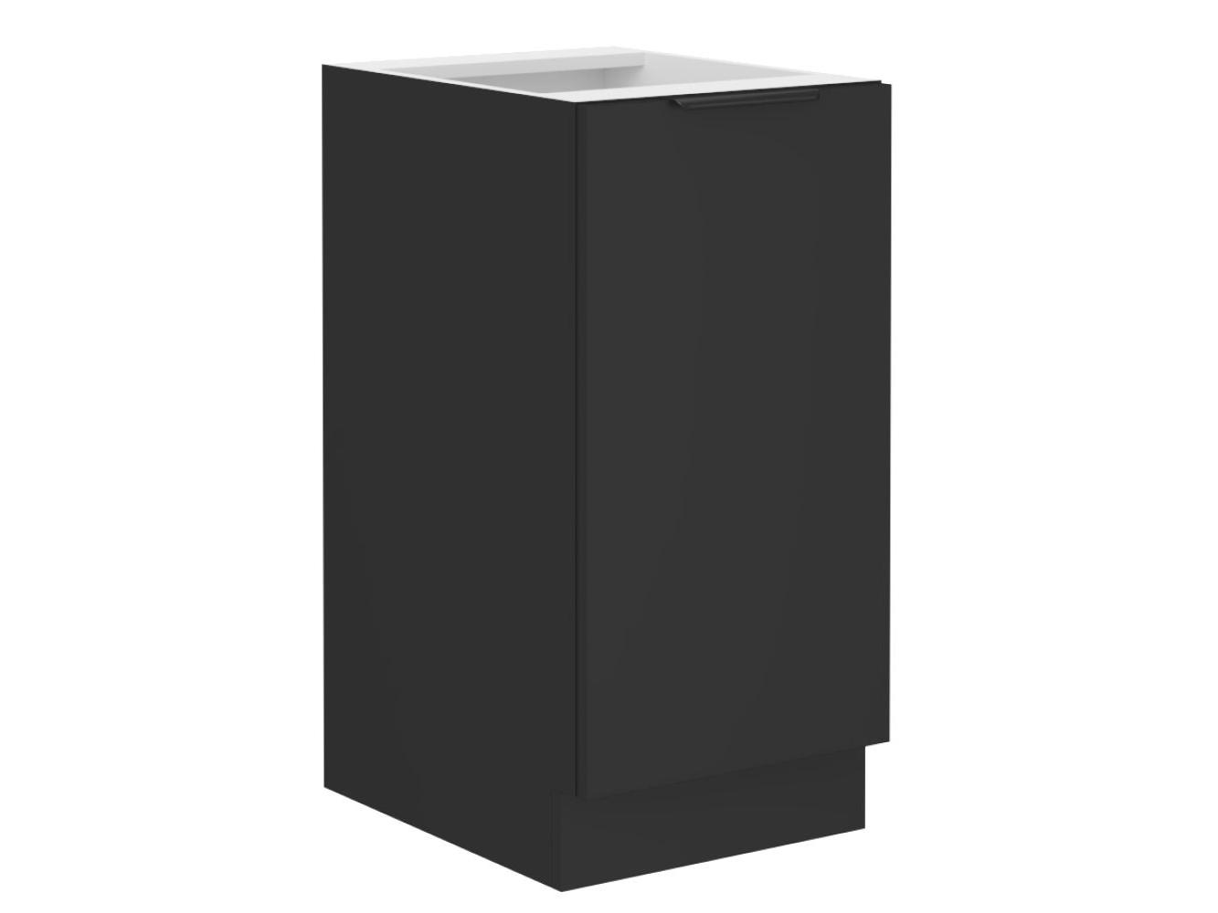 Dolní kuchyňská skříňka Sobera 40 D 1F BB (černá)