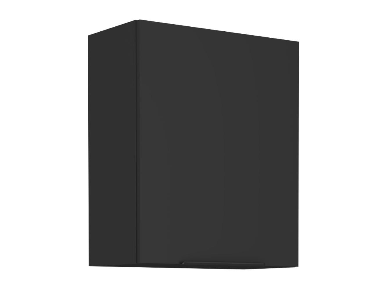 Horní kuchyňská skříňka Sobera 60 G 72 1F (černá)