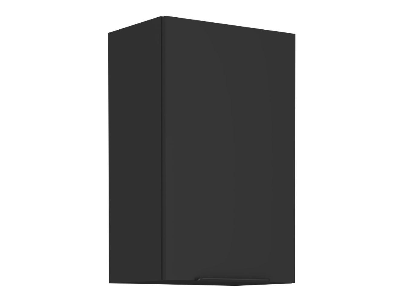 Horní kuchyňská skříňka Sobera 45 G 72 1F (černá)