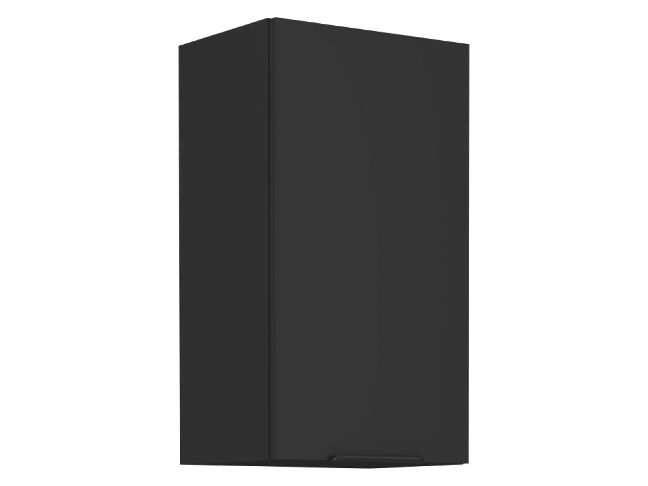Horní kuchyňská skříňka Sobera 40 G 72 1F (černá)