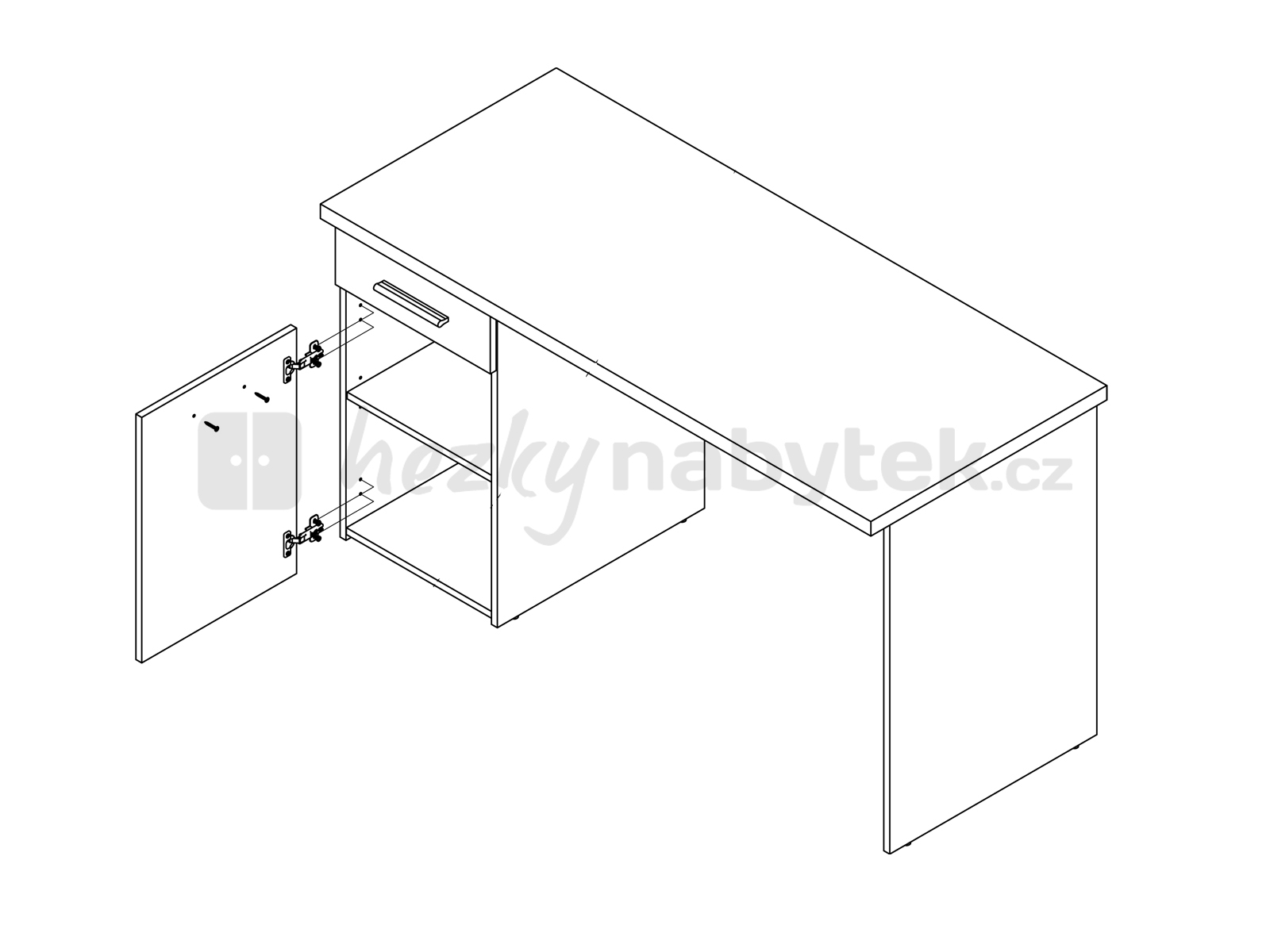 PC stolek Winie WNB 935 Q36