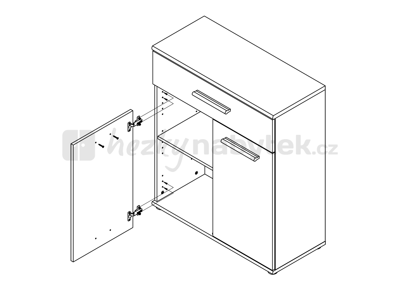 Komoda Winie WNK 431 Q36