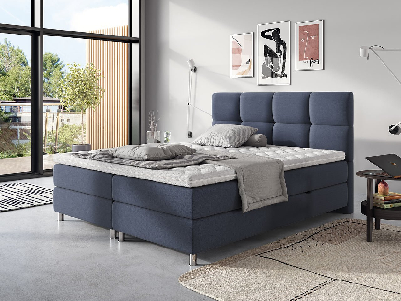 Boxspring postel 140 cm Amarydia (sawana 80)